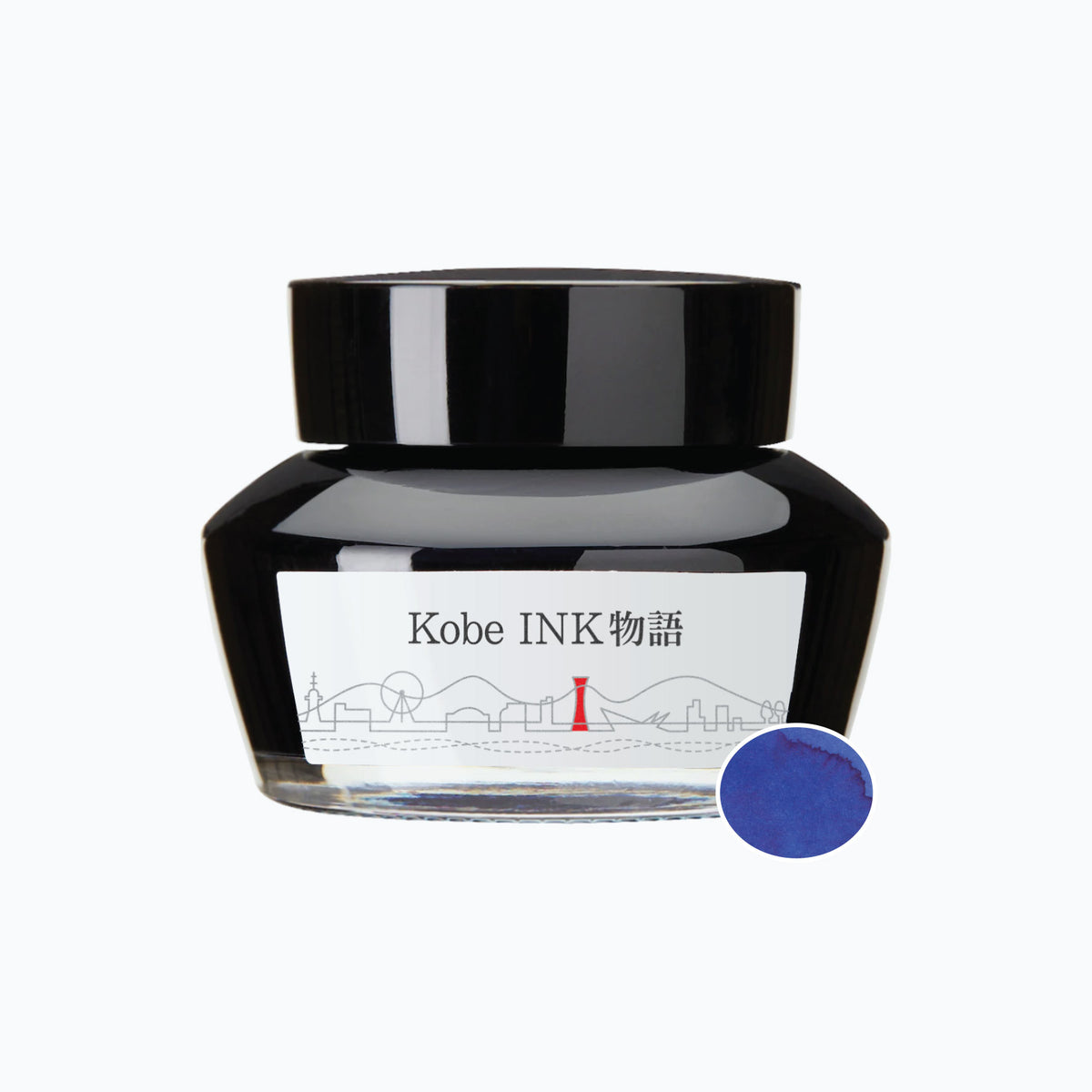 Nagasawa - Fountain Pen Ink - Kobe INK Story - No.02 Hatoba Blue