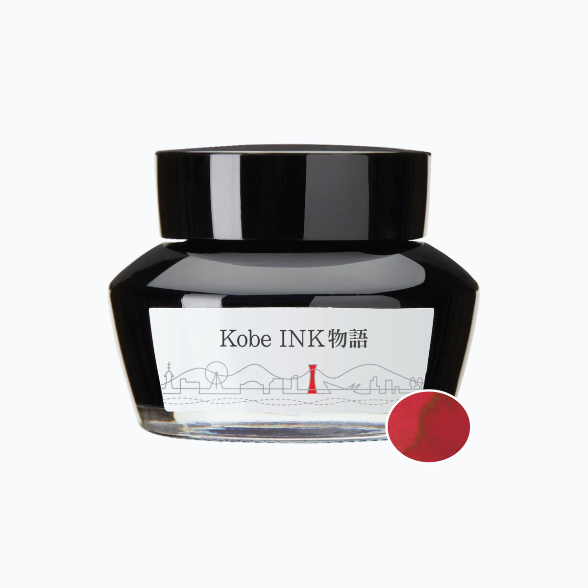 Nagasawa - Fountain Pen Ink - Kobe INK Story - No.04 Ijinkan Red