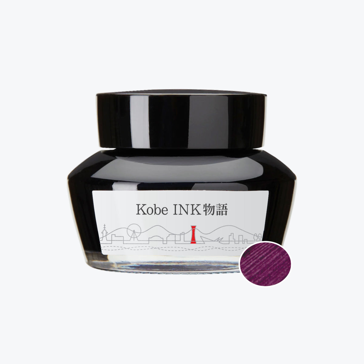 Nagasawa - Fountain Pen Ink - Kobe INK Story - No.10 Mikage Gray