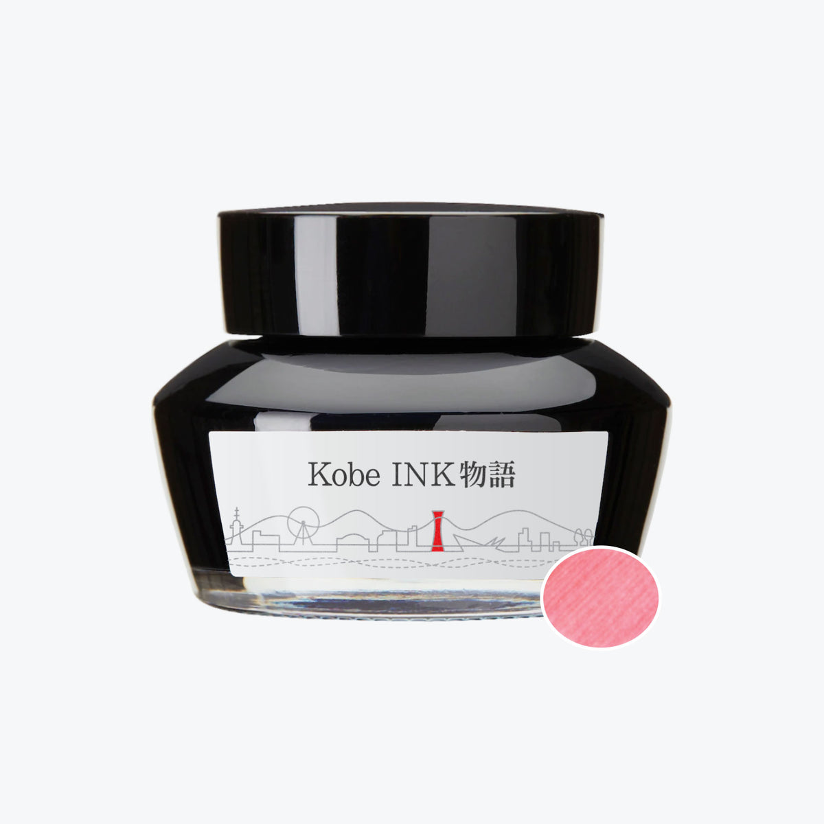 Nagasawa - Fountain Pen Ink - Kobe INK Story - No.12 Okamoto Pink