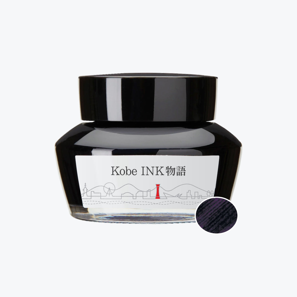 Nagasawa - Fountain Pen Ink - Kobe INK Story - No.05 Toa Black