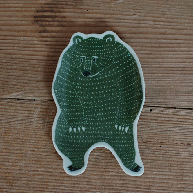 Classiky - Tray - Kata Kata Green Bear (Large)