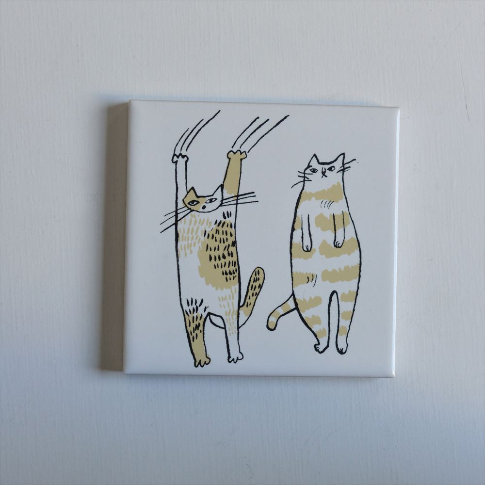 Classiky - Tiger Cat Bonbon Printed Tile 03