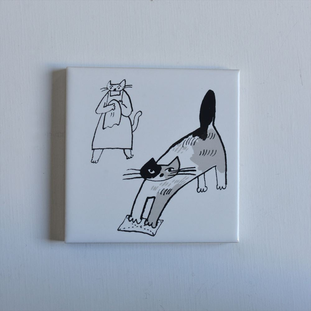 Classiky - Tiger Cat Bonbon Printed Tile 05 <Outgoing>