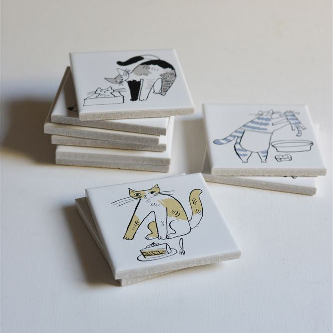 Classiky - Tiger Cat Bonbon Printed Tile 10