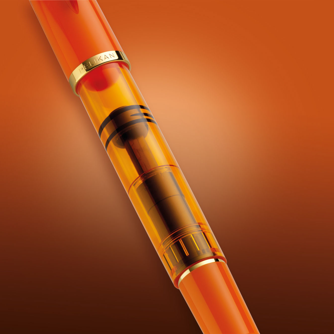 Pelikan - Fountain Pen - Classic M200 - Orange Delight <Outgoing>