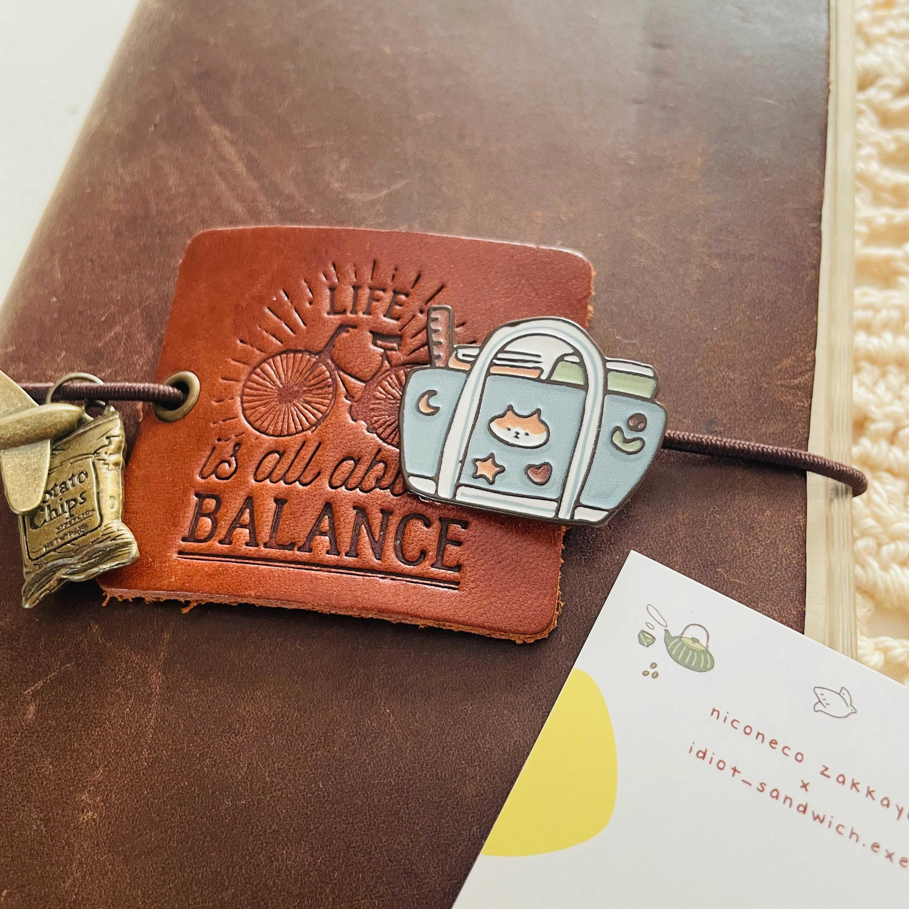 Niconeco Zakkaya - Pin - Pencil Pouch