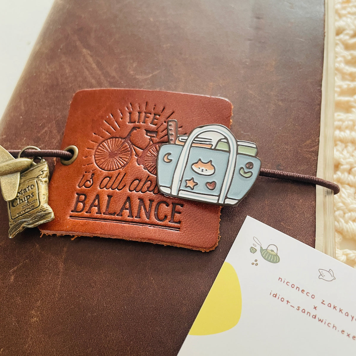 Niconeco Zakkaya - Pin - Pencil Pouch