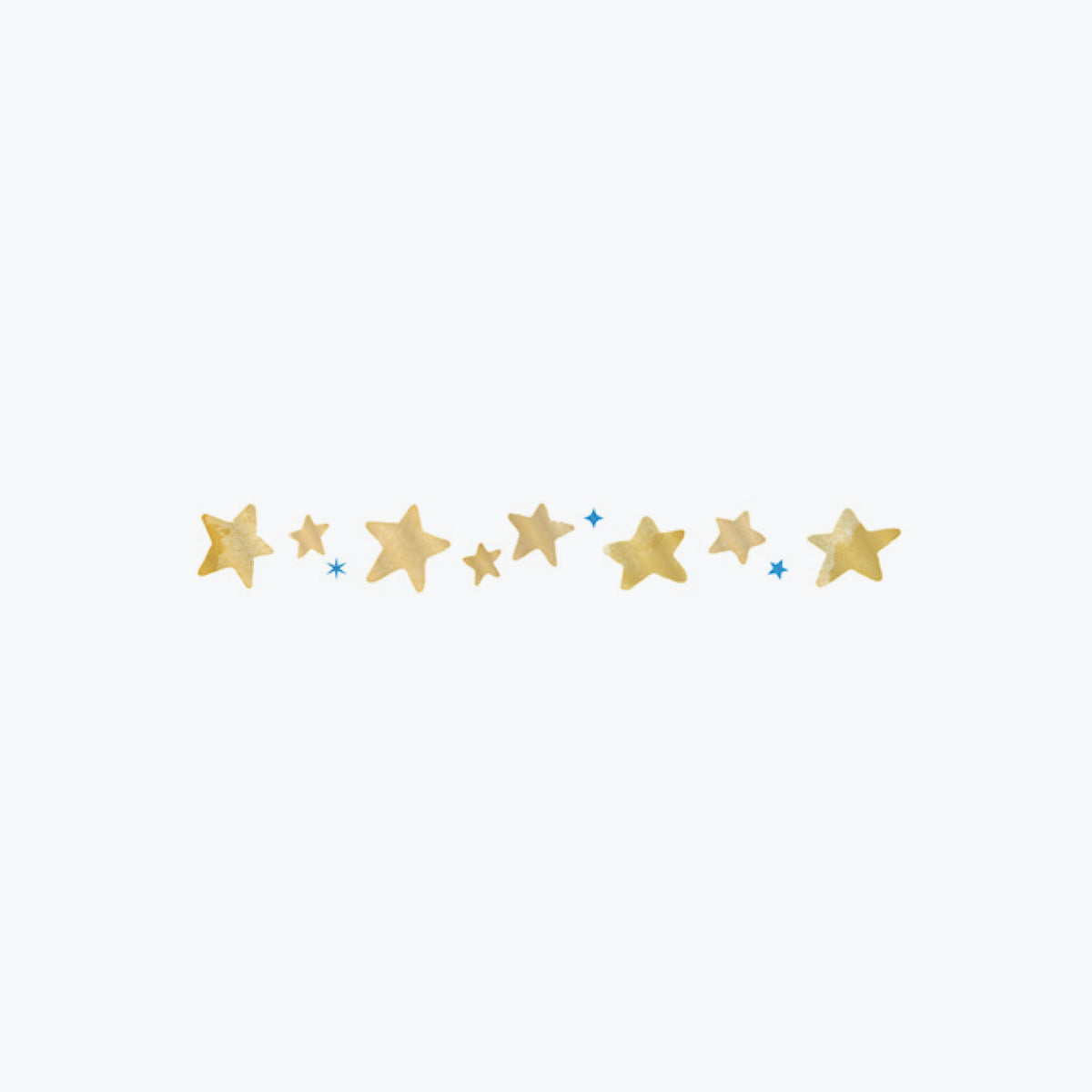 Plus - Washi Tape - Deco Rush - Kirari - 10mm - Stars