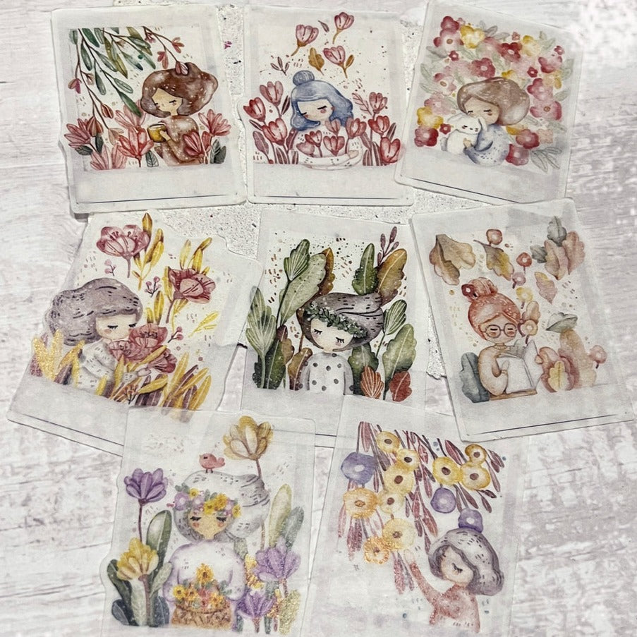 Black Milk Project - Sticker Set - Polaroid Girls