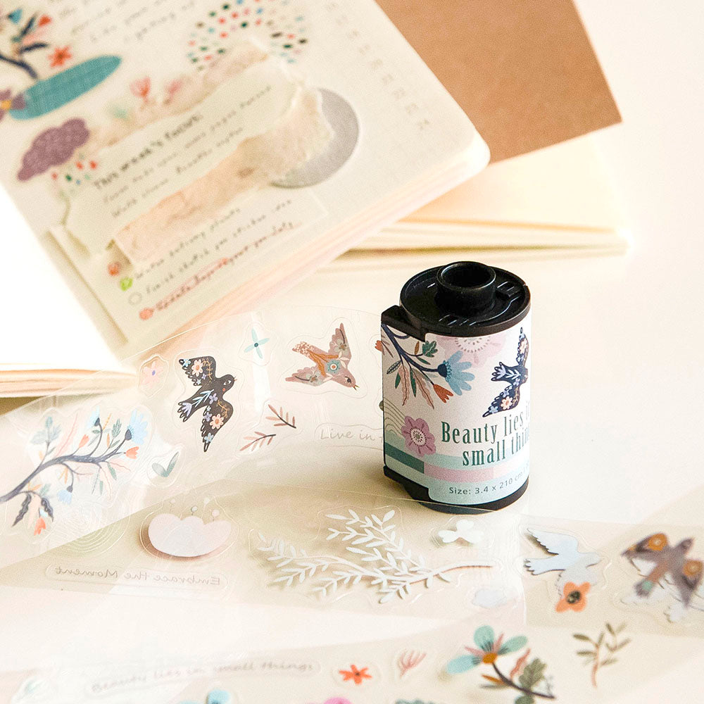 MU Lifestyle - Planner Sticker - Film Kiss Cut Roll (PET) - #06