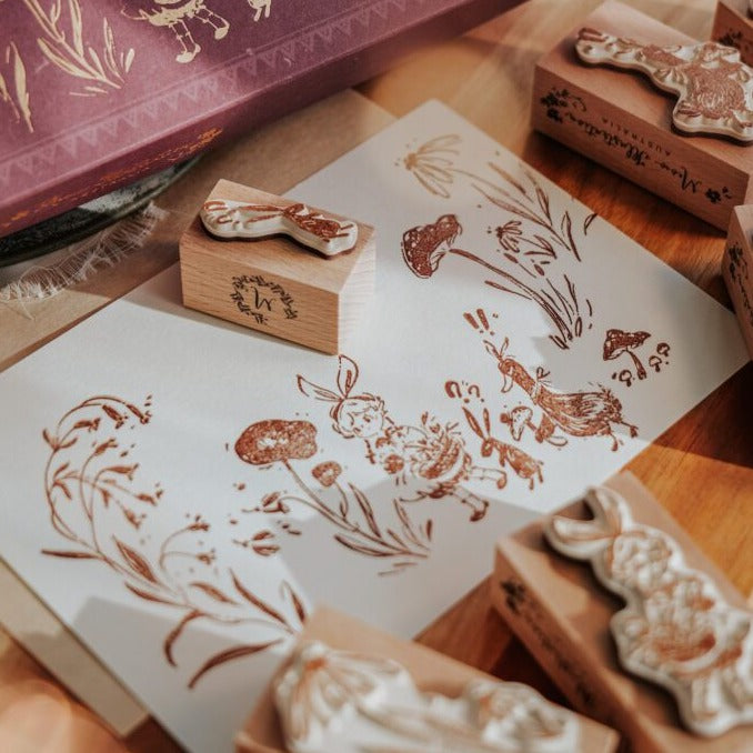 Meow Illustration - Stamp - Once Upon A Time Set