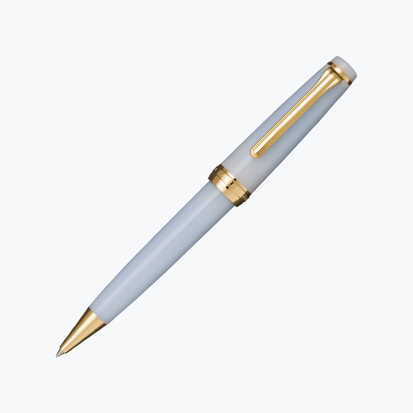 Sailor Shikiori Grateful Crane ballpoint pen in pale blue colour