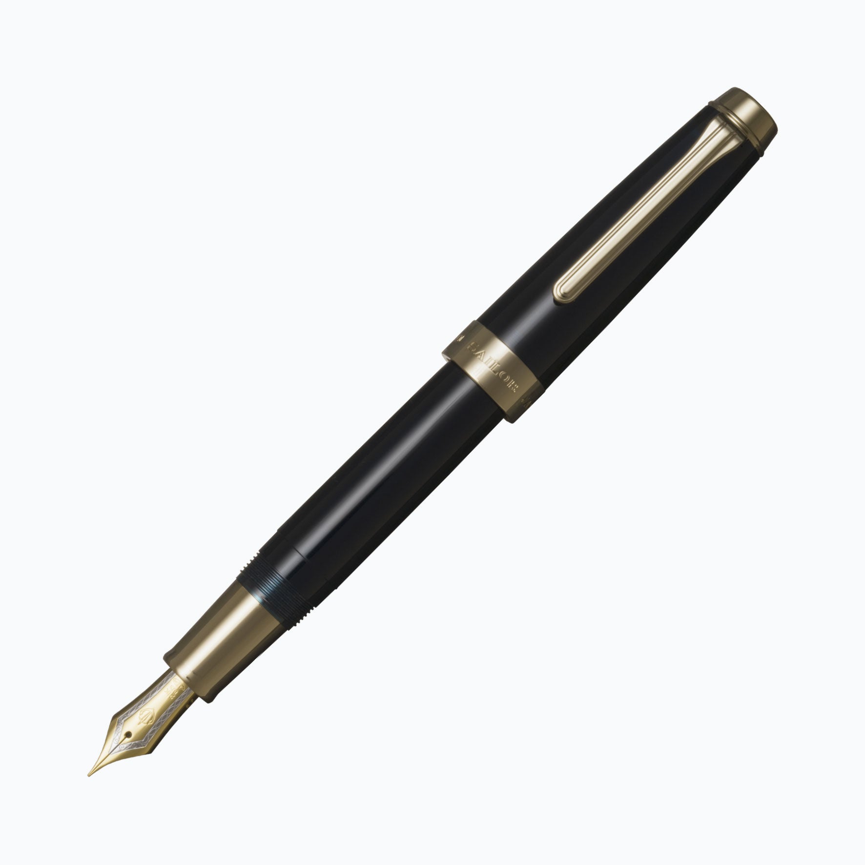 Sailor - Fountain Pen - ProGear - Anchor Blue-Dawn - Gold Trim