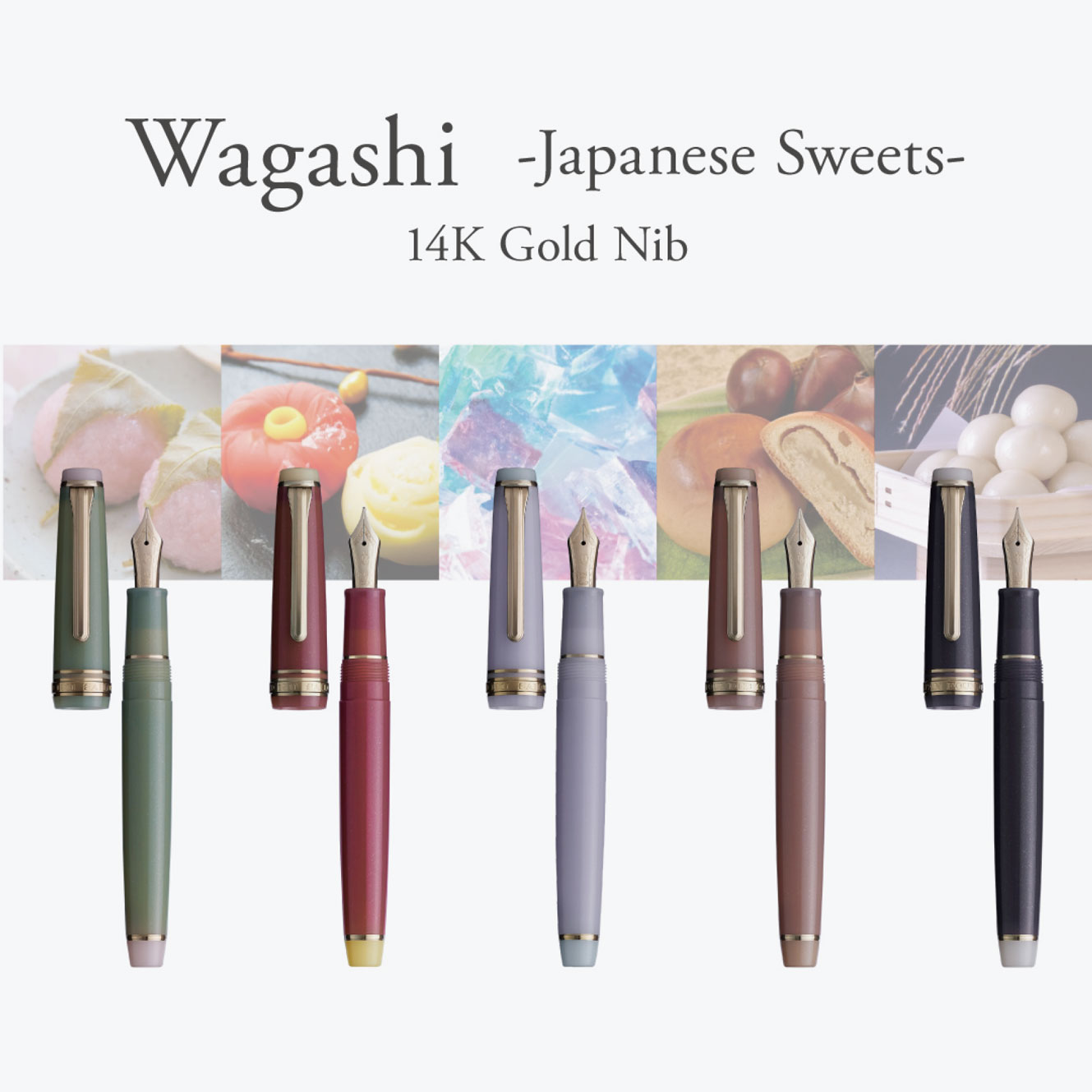 Sailor - Fountain Pen Set - ProGear Slim - Japanese Sweets - Kohakuto <Outgoing>