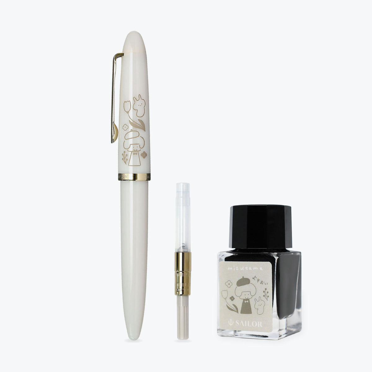 Sailor - Fountain Pen Set - Profit Junior +10 - mizutama - Beige