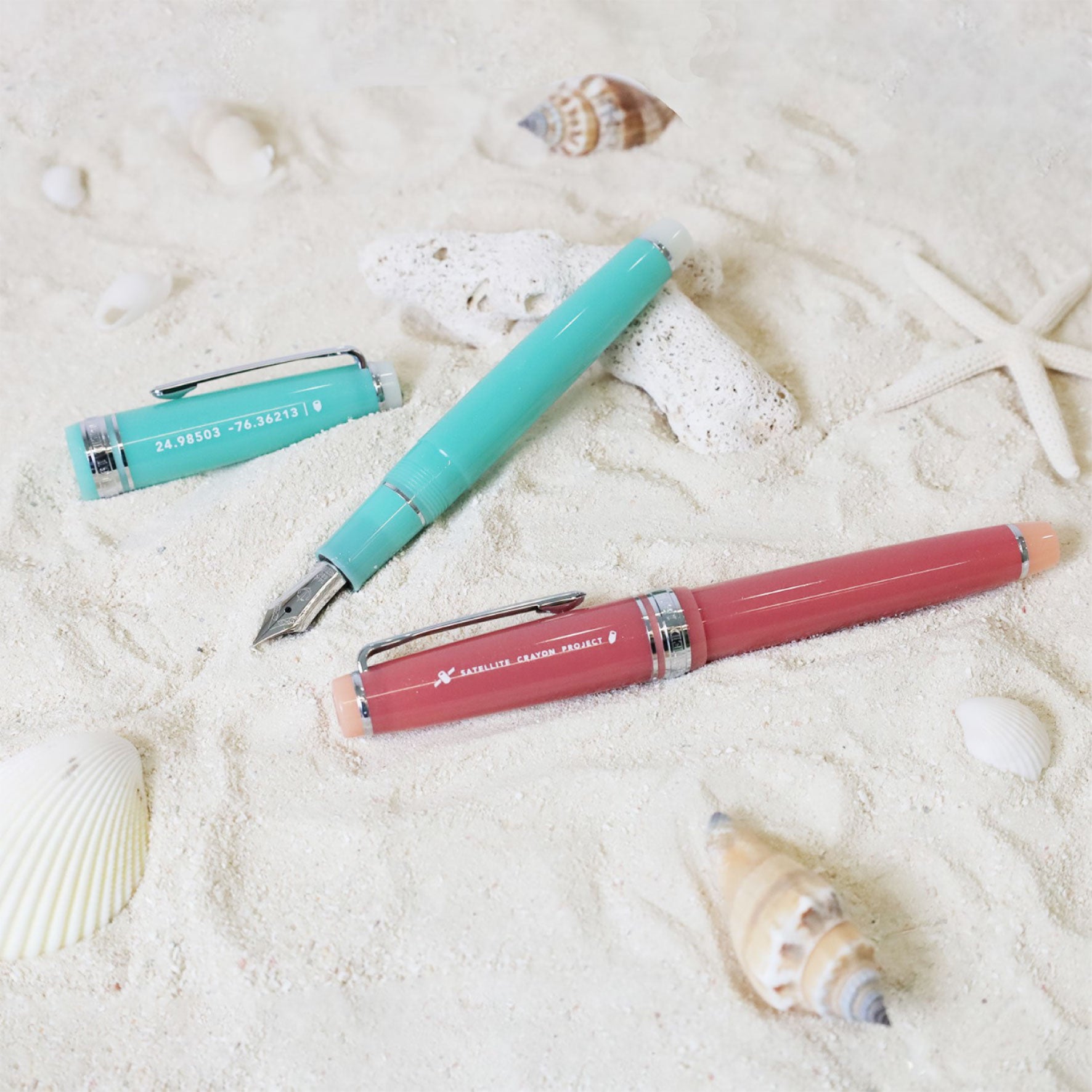 Sailor x Satellite Crayon Project - Fountain Pen - ProGear Slim - Syvash