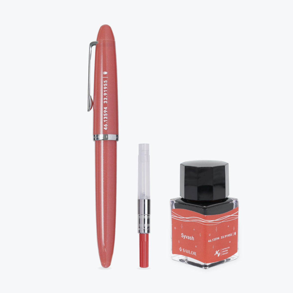 Sailor x Satellite Crayon Project - Fountain Pen Set - Syvash