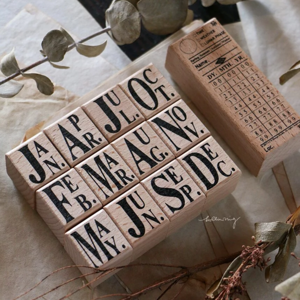 LCN Design Studio - Stamp - Ticket Stamp Set A