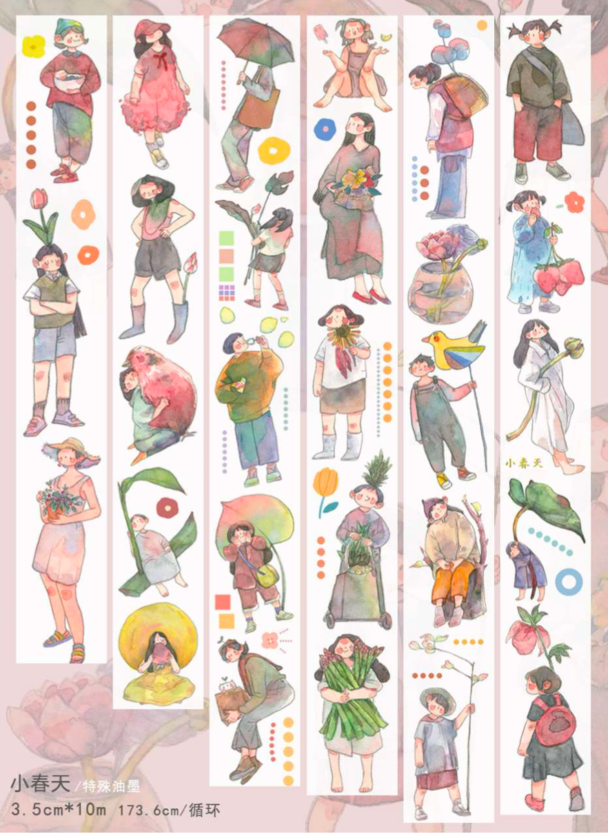 Nailyo - Washi Tape - Spring