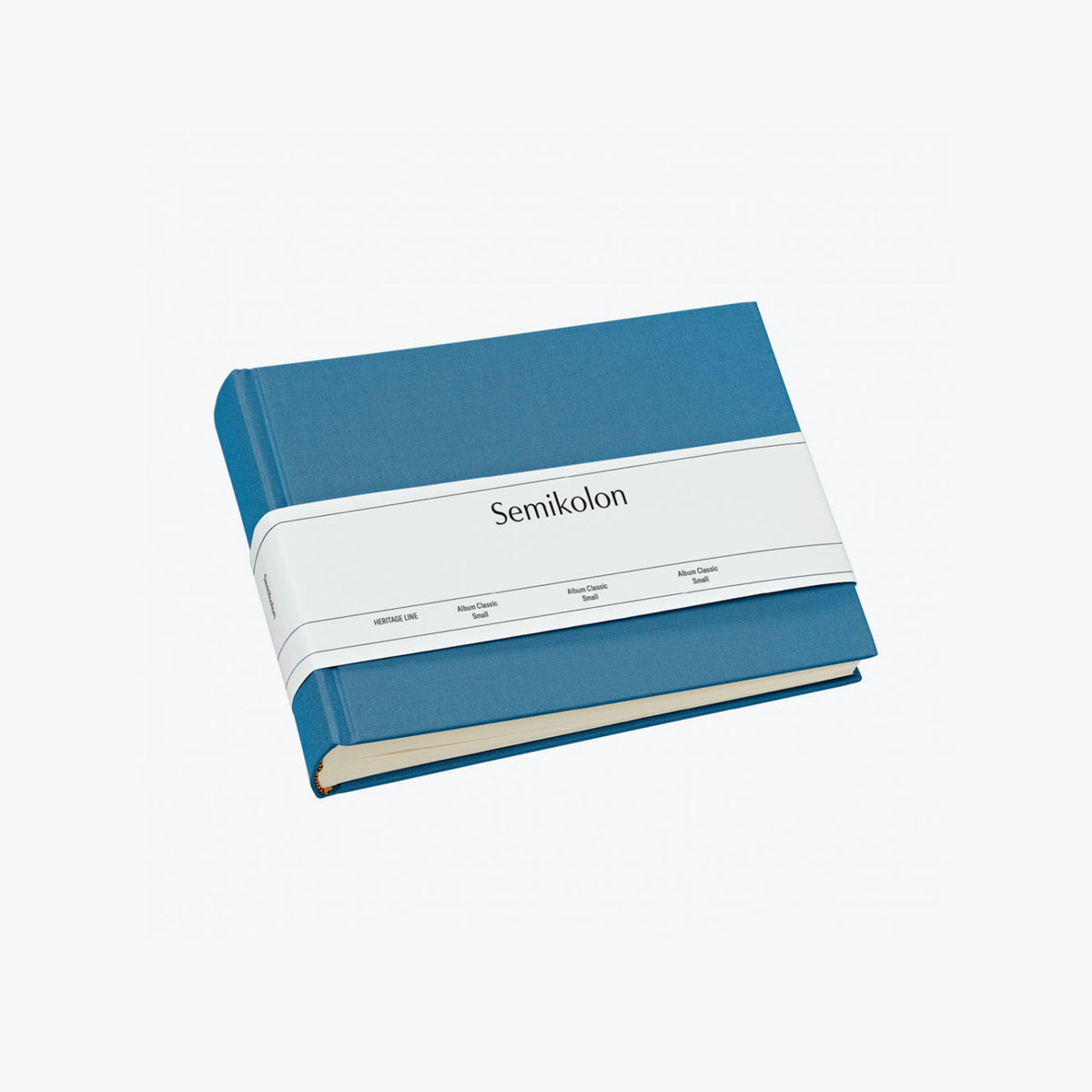 Semikolon - Photo Album - Heritage - Small - Azzurro <Outgoing>