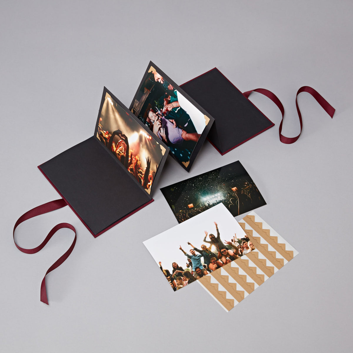 Semikolon - Photo Album - Leporello - Classico - Burgundy