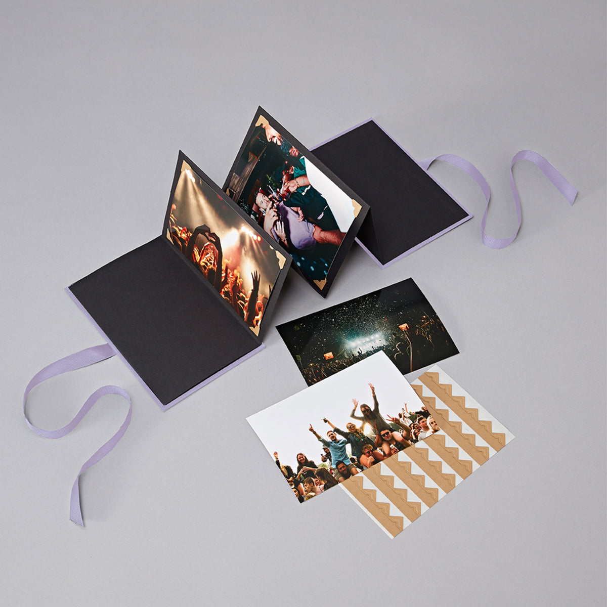 Semikolon - Photo Album - Leporello - Classico - Lilac Silk