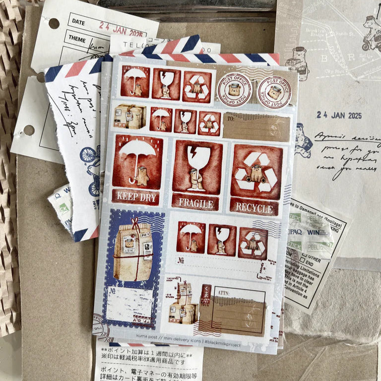 Black Milk Project - Sticker - Mini Delivery Icons (Paper)