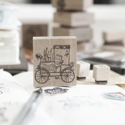 Black Milk Project - Stamp - Bear On Cart