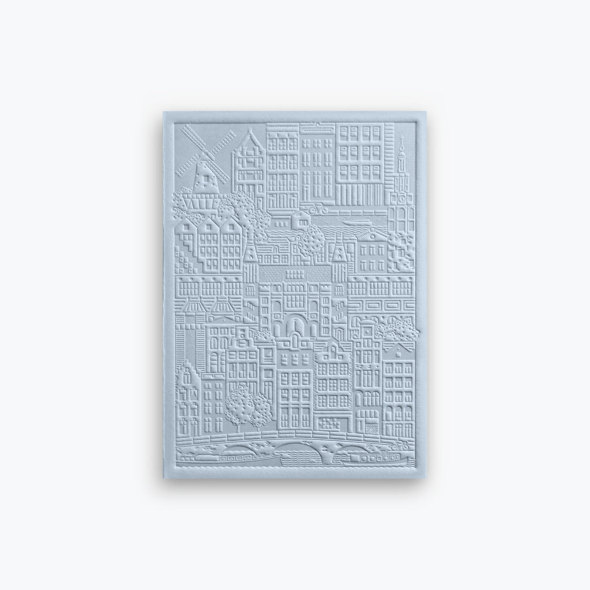 The City Works - Notebook - Amsterdam - B6 - Sky Blue