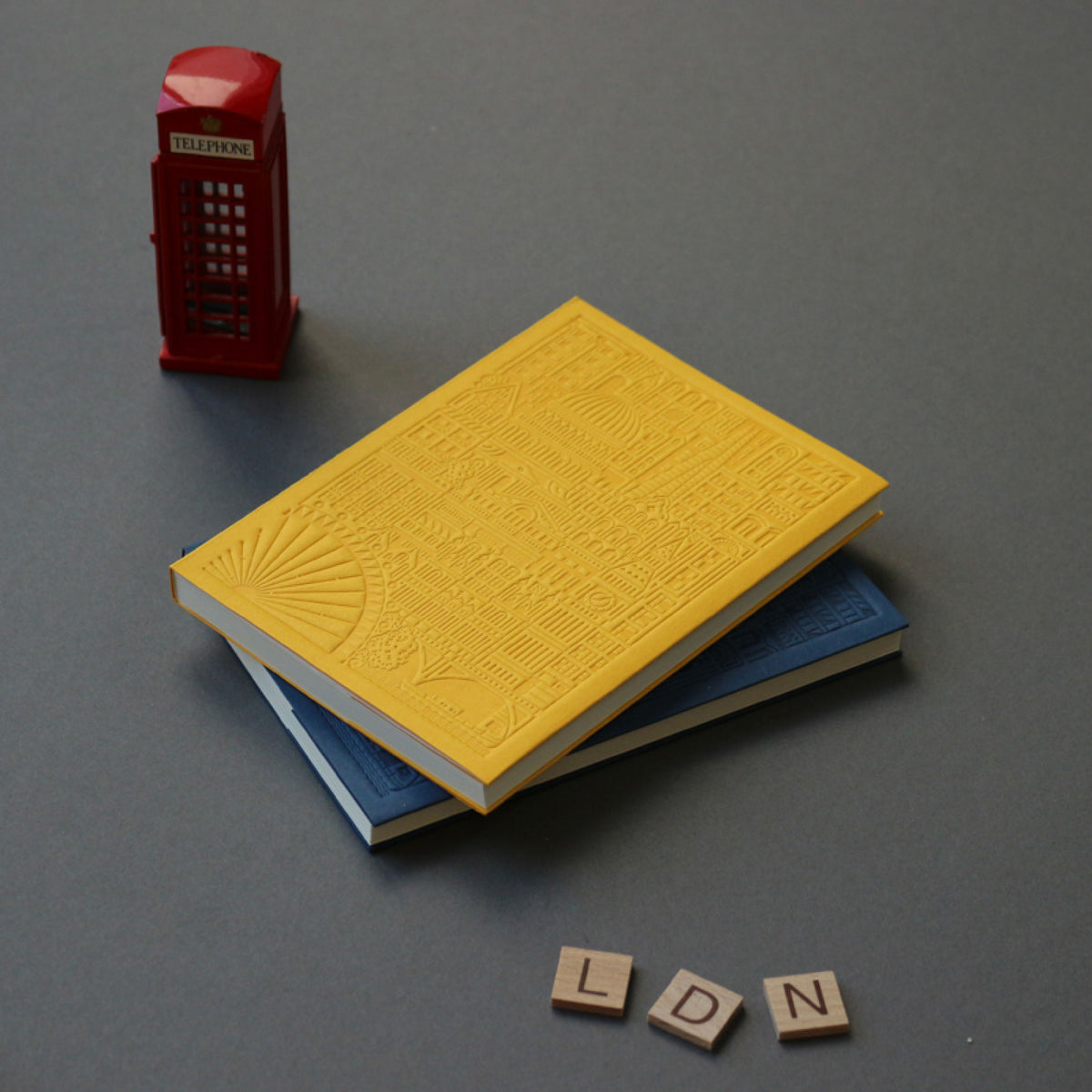 The City Works - Notebook - London - B6 - Red
