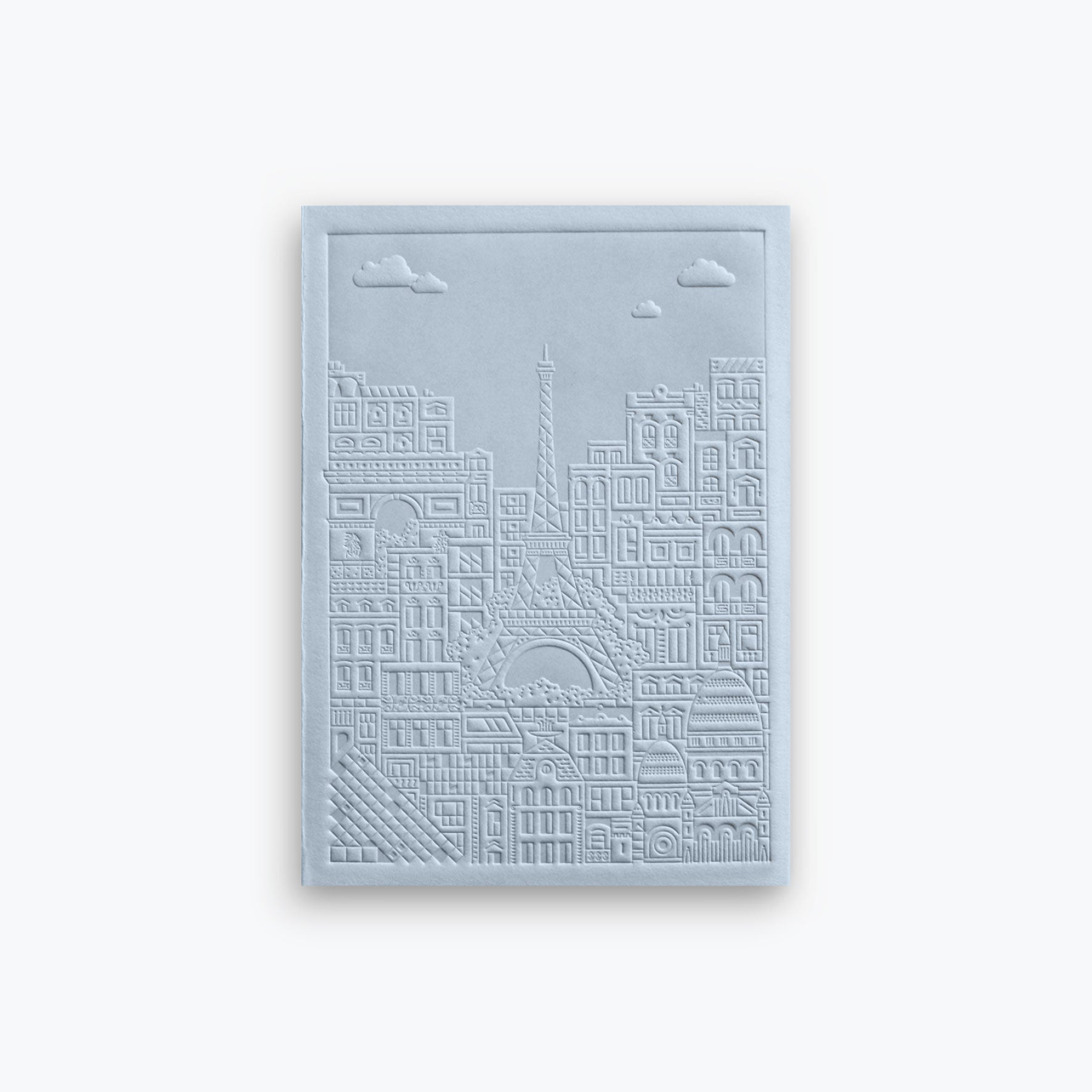 The City Works - Notebook - Paris - B6 - Sky Blue