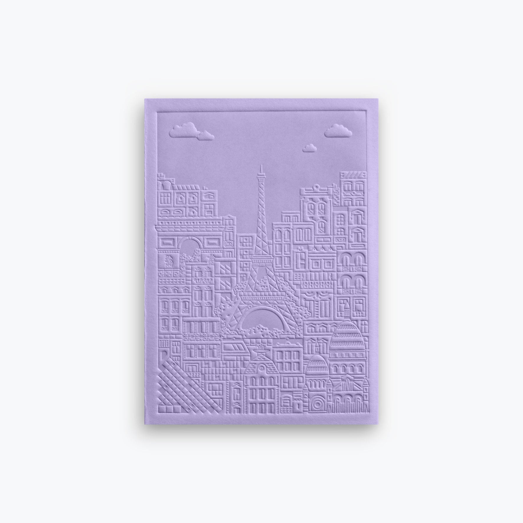 City Works Travel Notebook Paris B6 Lavender Bookbinders Design