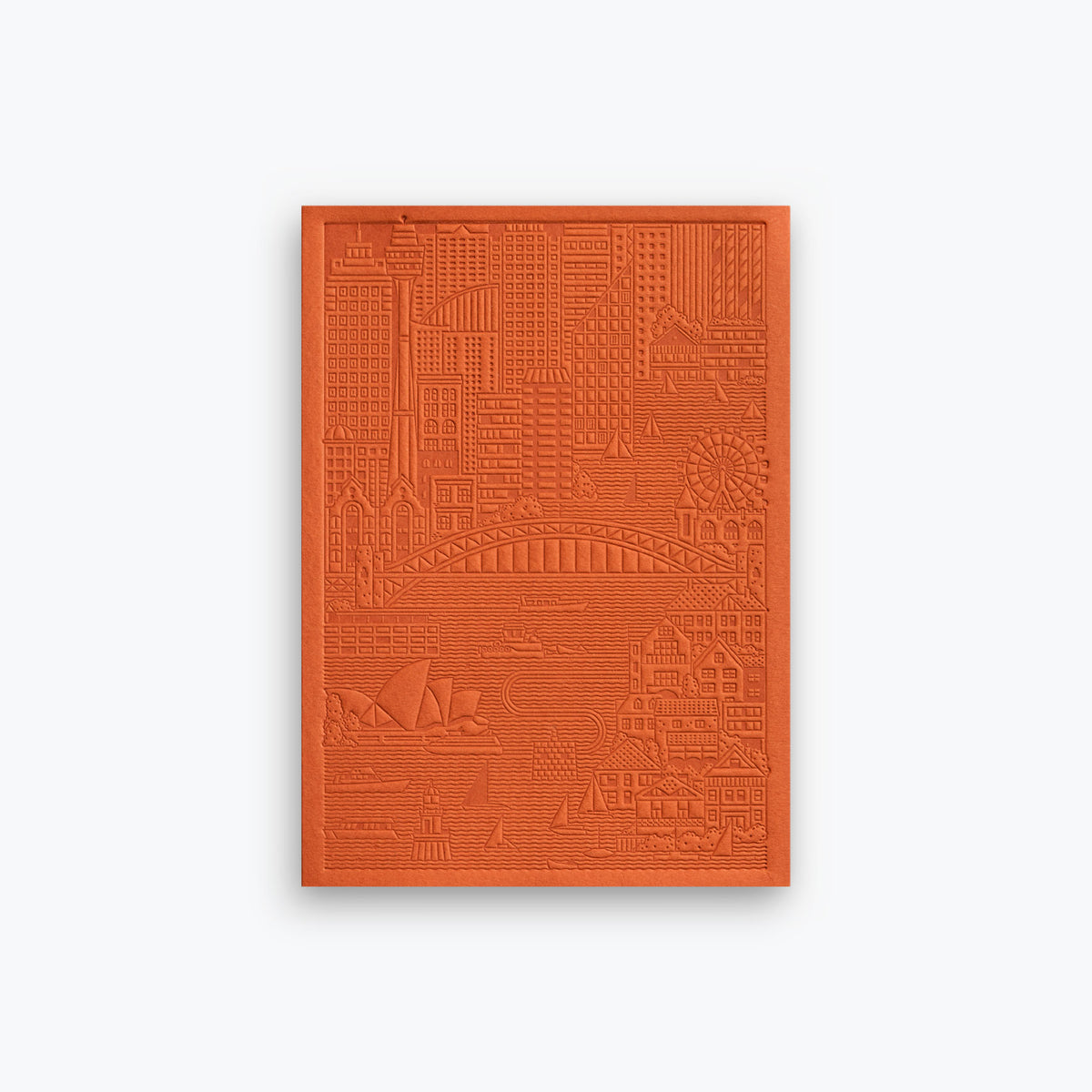 The City Works - Notebook - Sydney - B6 - Rust