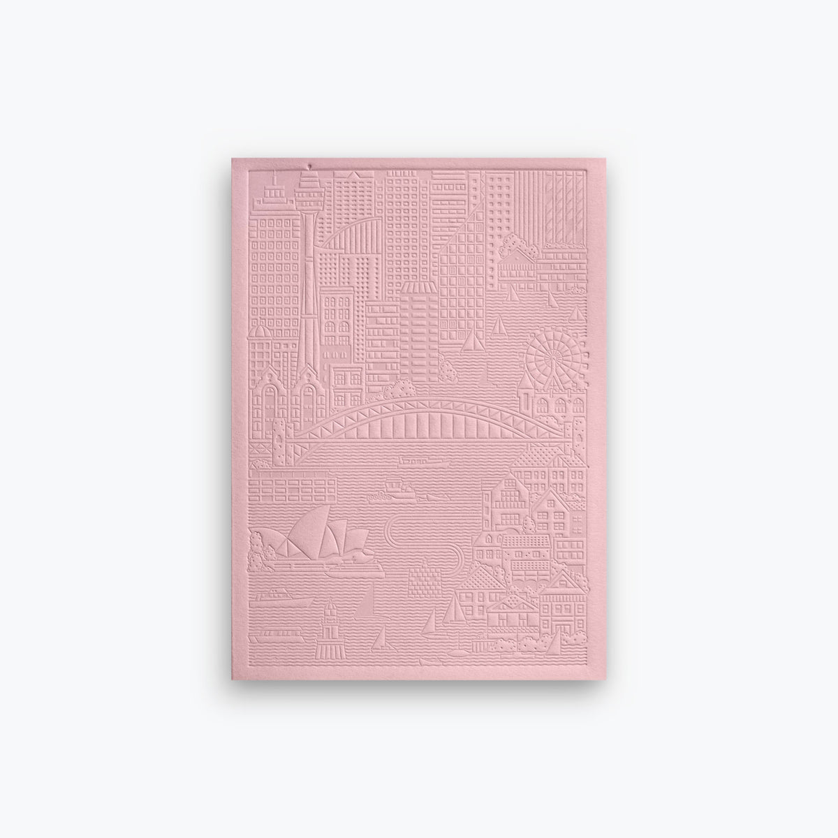 The City Works - Notebook - Sydney - B6 - Pink <Outgoing>