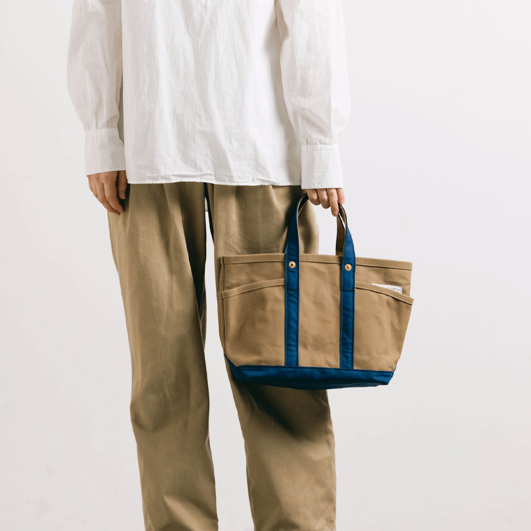 The Superior Labor - Carry Case - The TSL Mini - Beige × Navy