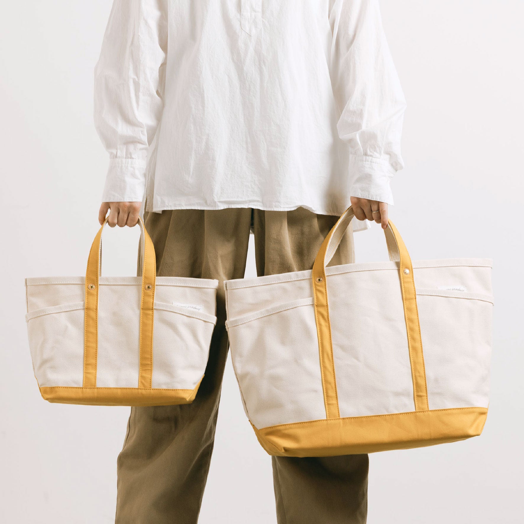 The Superior Labor - Carry Case - The TSL - White × Yellow