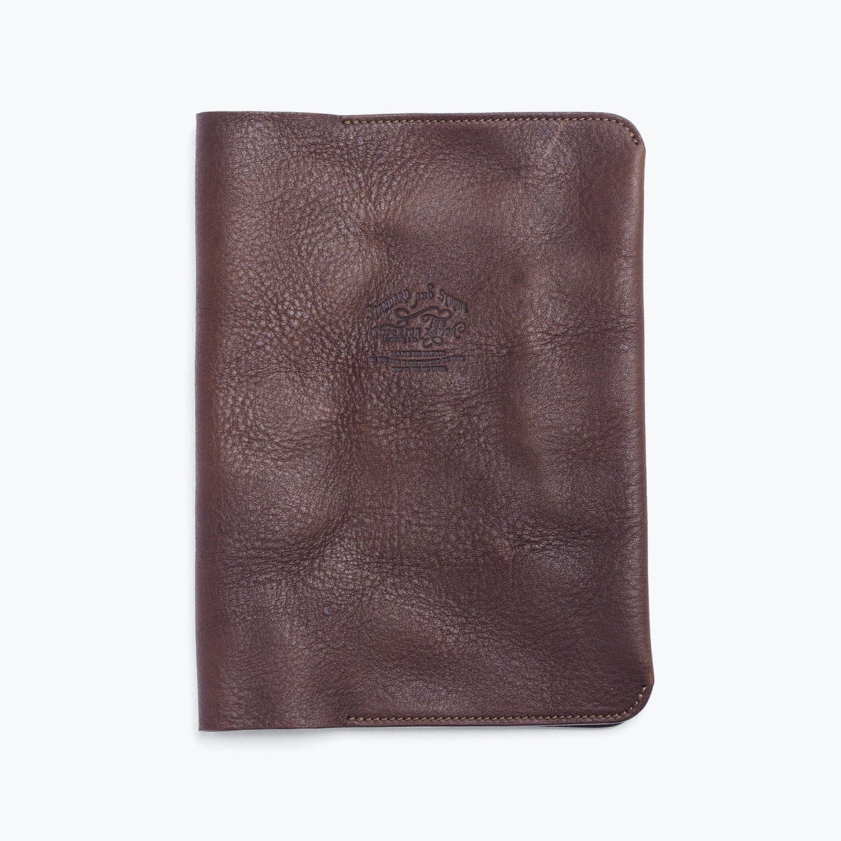 The Superior Labor - Notebook Cover - Oil Leather - A5 - Dark Brown