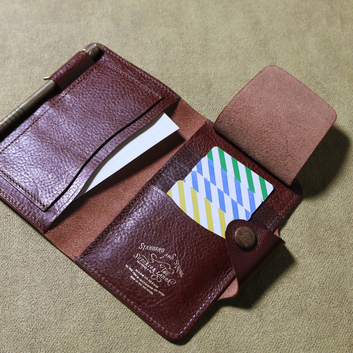 The Superior Labor - Traveler's Note Cover - Leather - Black <Outgoing>