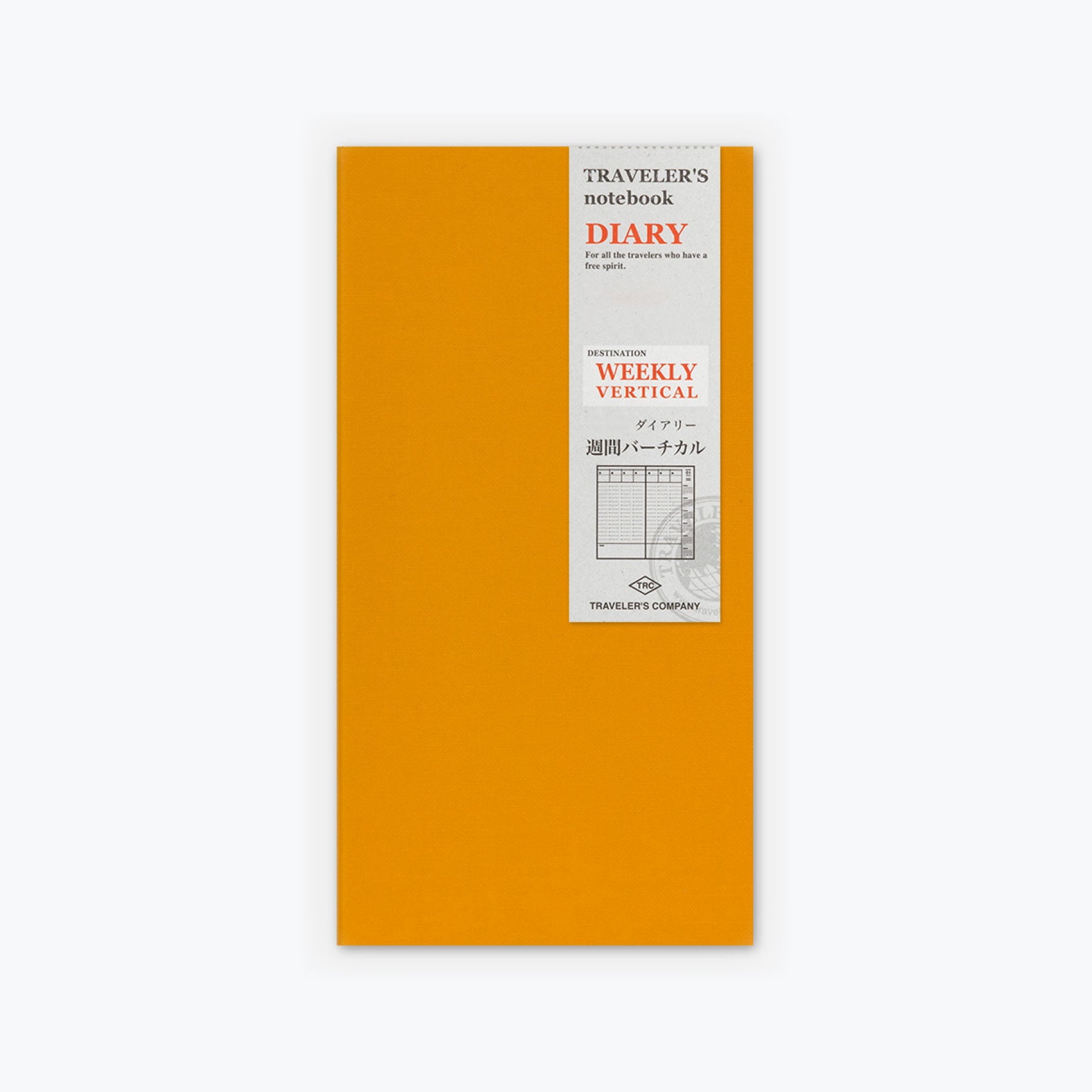 Traveler's Company - 2027 Diary - Insert - Regular - Weekly Vertical