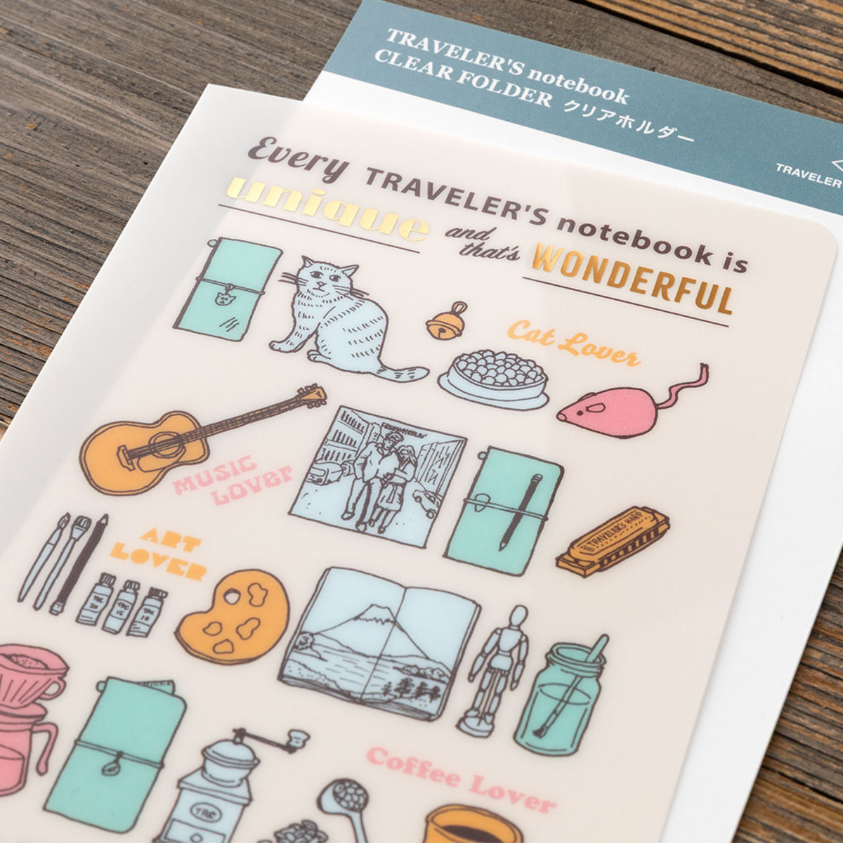 Traveler's Company - 2027 Diary - Insert - Regular - Clear Folder