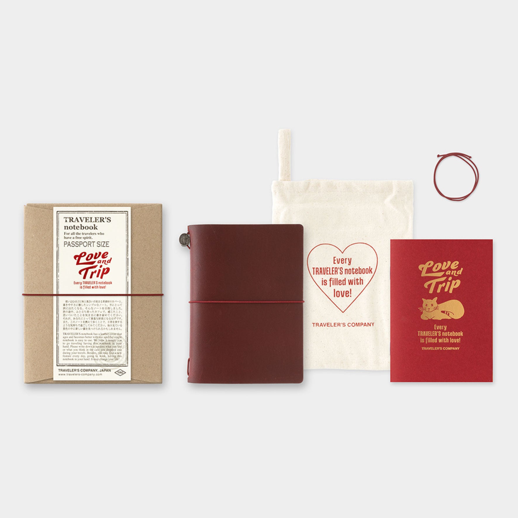 Traveler's Company - Traveler's Notebook - LOVE AND TRIP - Passport