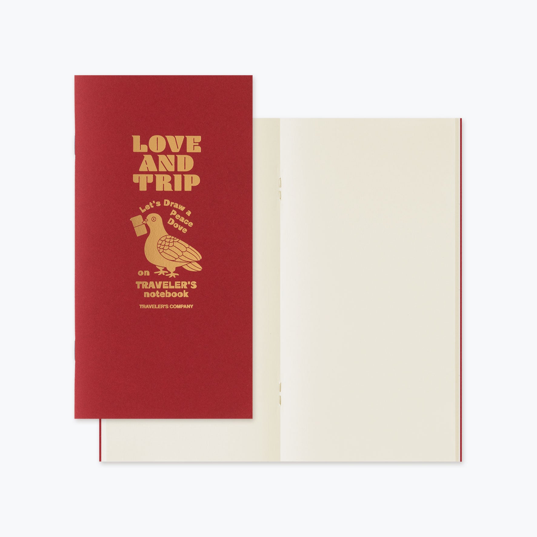 Traveler's Company - Traveler's Notebook - LOVE AND TRIP - Regular
