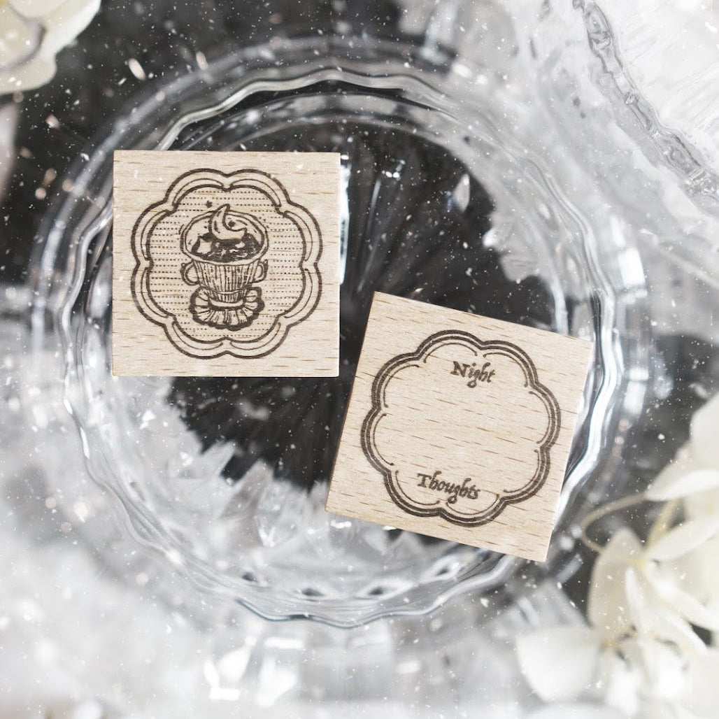 Black Milk Project - Stamp - Notes In The Night - Twin Frame - Set E