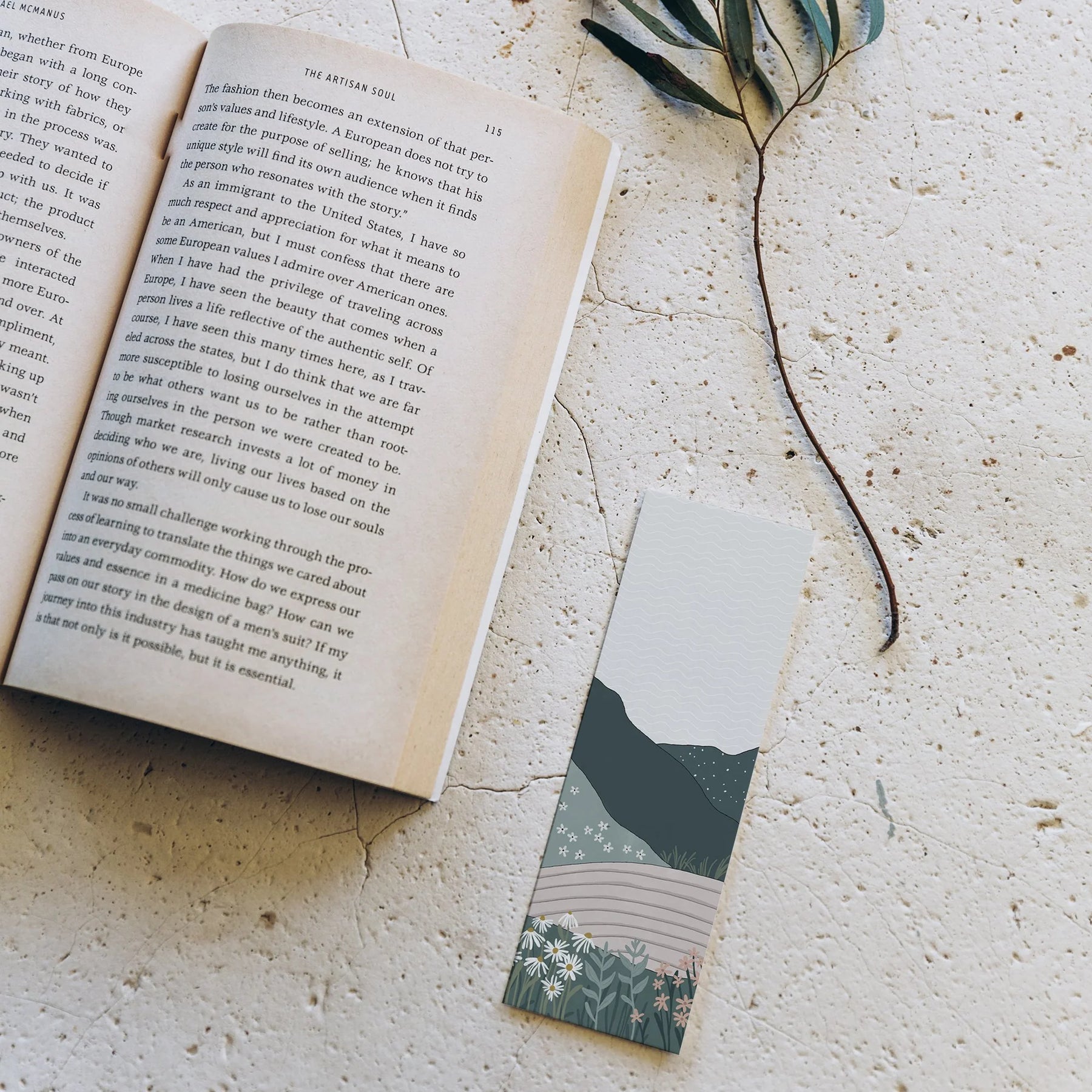 In the Daylight - Bookmarker - Landscape Meadow