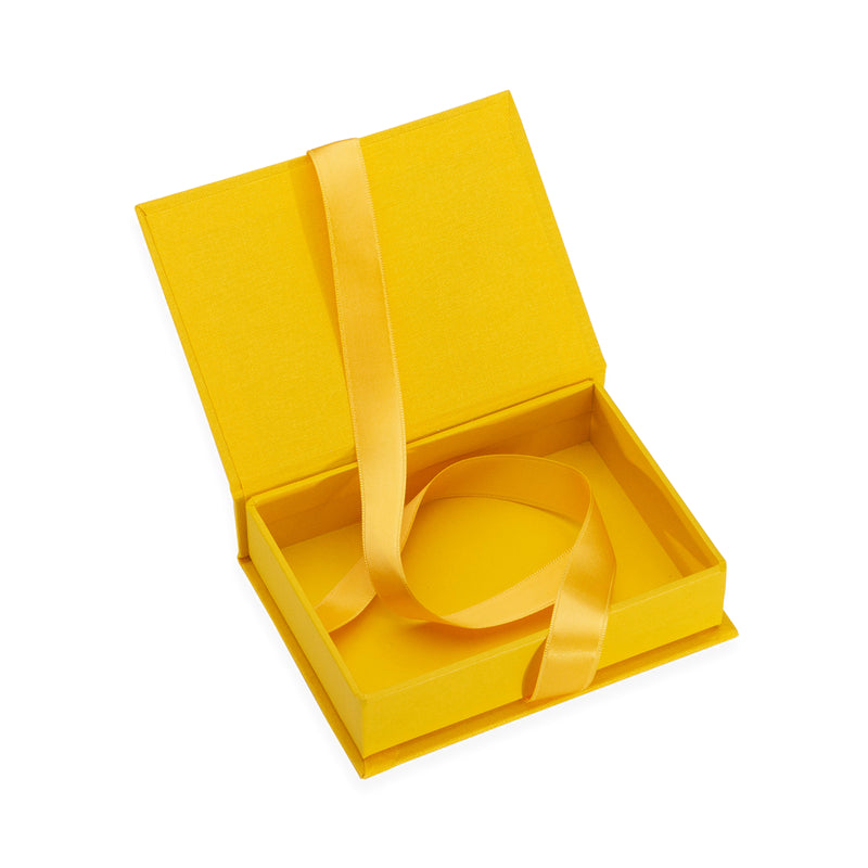 Bookbinders Design - Box - A6 + Silk Ribbon - Sun Yellow
