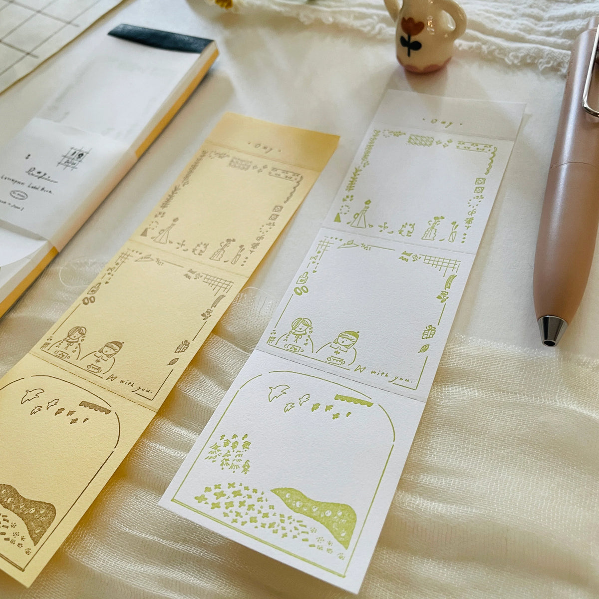 Niconeco Zakkaya - Notepad - Letterpress Label Book Day