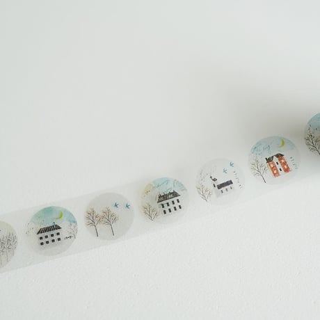 Yohaku - Washi Tape - Itsukanomachikado (PET) <Outgoing>