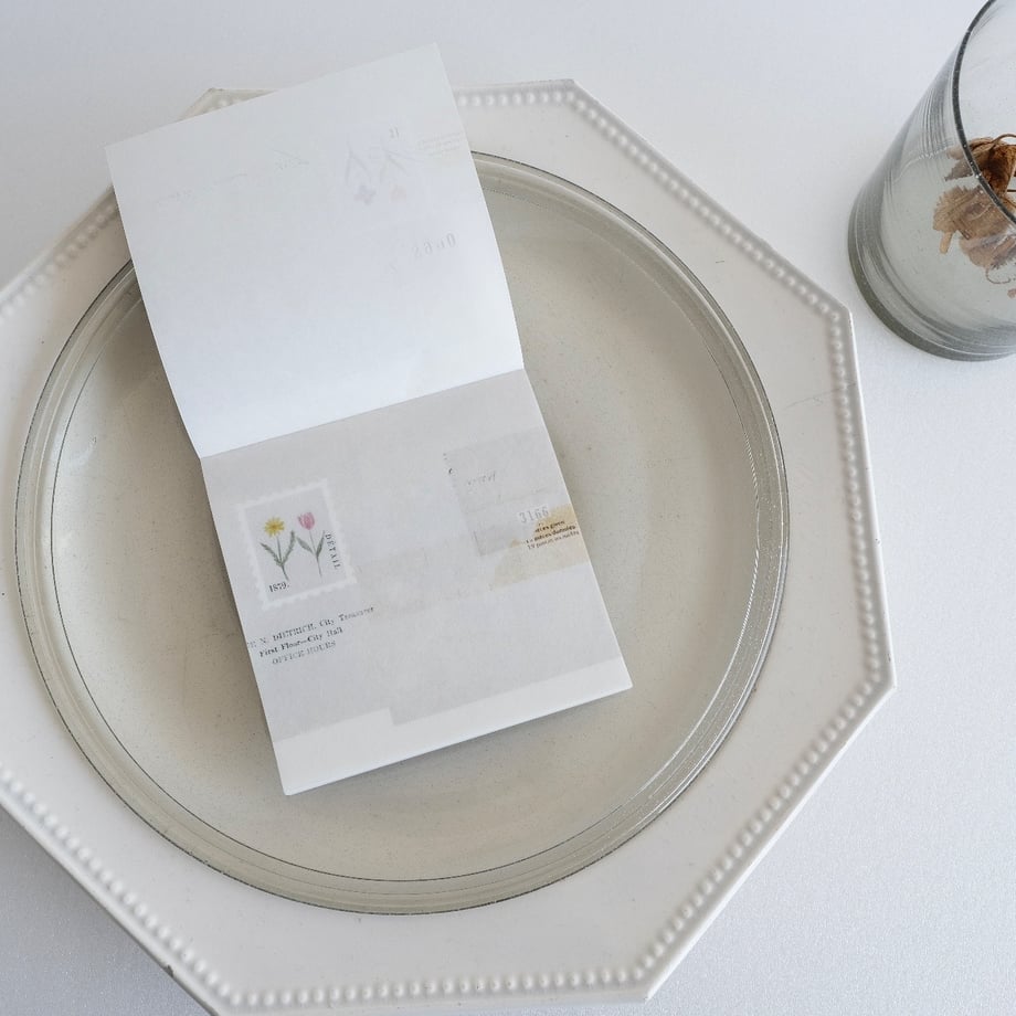 Yohaku - Notepad - Memo Pad - Garden