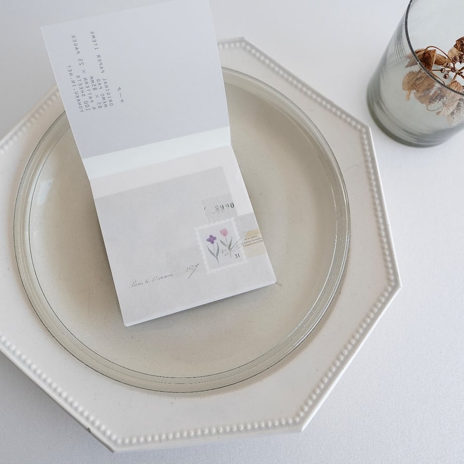 Yohaku - Notepad - Memo Pad - Garden